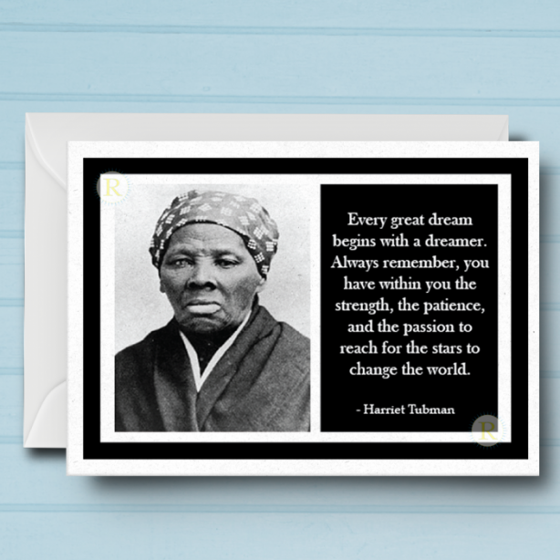 Harriet Tubman Card A
